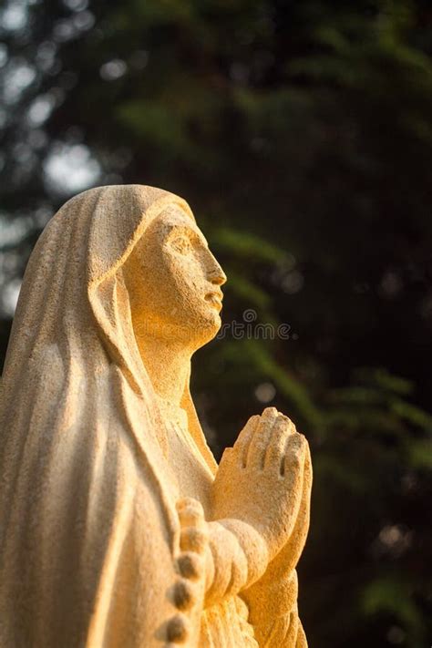 Classic Old Statue Of Maria Magdalena Stock Image Image Of