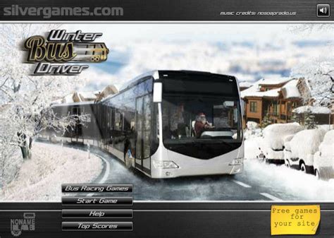 winter bus driver 2 mainkan online di silvergames 🕹️