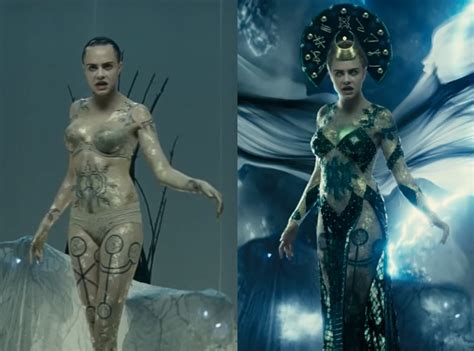 Was Cara Delevingnes Body Altered In Suicide Squad You Be The Judge
