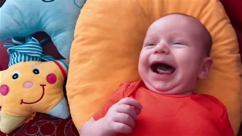 Funny Moments Newborn Baby Boy Best Babies Laughing 3 Months