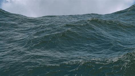 Ocean Sea Wave With Clouds In Sky 3d Model Animated Rigged Cgtrader