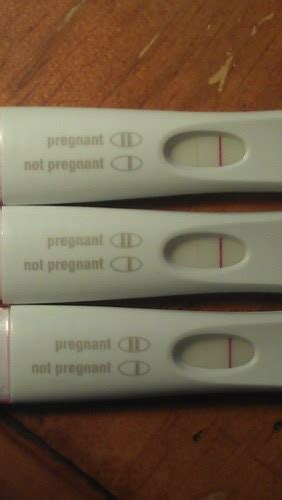3 Negative Pregnancy Tests
