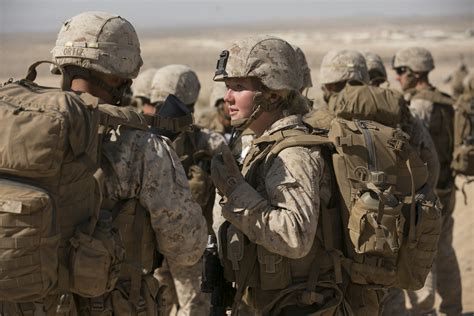 Female Marines On Women In Combat Were Ready
