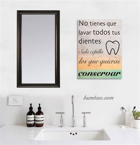 Cuadros Decorativos Para Baño Frases Inspiracionales