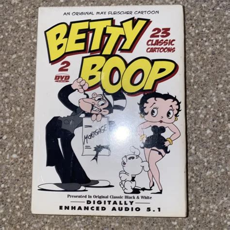 Betty Boop 2 Dvd Box Set 23 Classic Cartoons Orig New Buy 2 Dvds