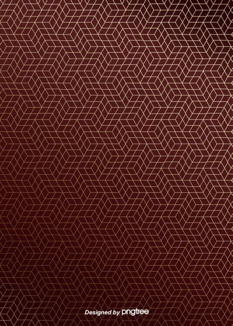 Simple Luxury Business Geometry Golden Edge Background Wallpaper Image