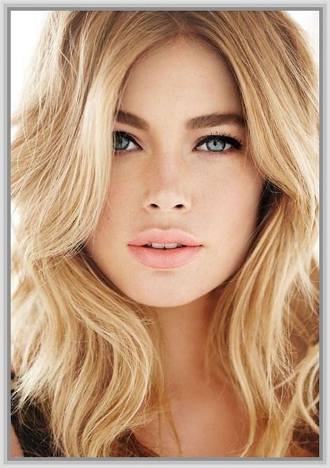 Green eyes are the rarest of all. Blonde hair. Beautiful makeup. | Hair colour for green ...