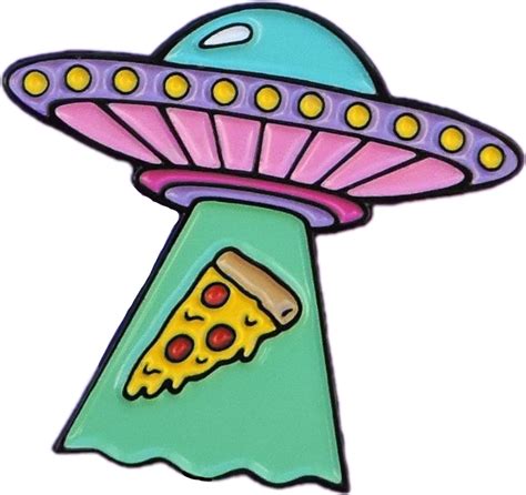 Drawing Trippy Pizza Transparent Png Clipart Free Download Alien Ufo