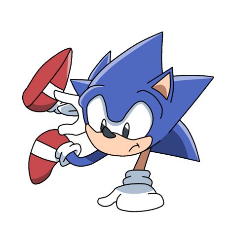 Classic Sonic Transparent Gif