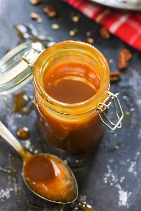 Homemade Caramel Sauce Salted Caramel Recipe Neighborfood