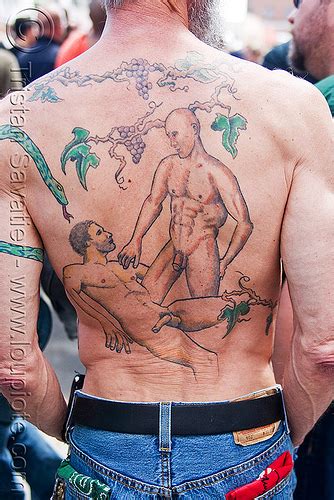 Erotic Back Tattoo