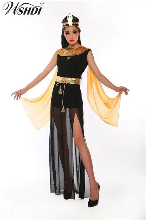 2018 high quality cleopatra costumes sexy egyptian queen clothing greek goddess cosplay party