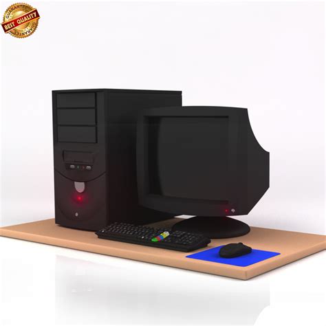 Computer Desktop Free 3d Model C4d Free3d