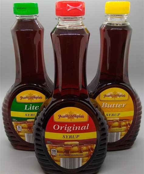 Aunt Maples Syrup Original Butter And Lite Aldi Reviewer