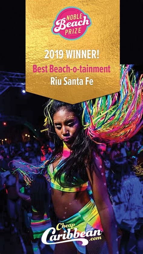 2019 noble beach prize best beach o tainment riu santa fe stories by cheapcaribbean riu
