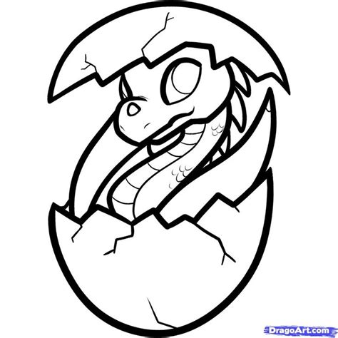 How to draw a dragon face. simple dragon | to Draw a Dragon Hatchling, Dragon ...