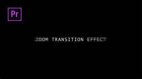 They will not work without. How to Create a Text Zoom Transition Effect in Adobe ...