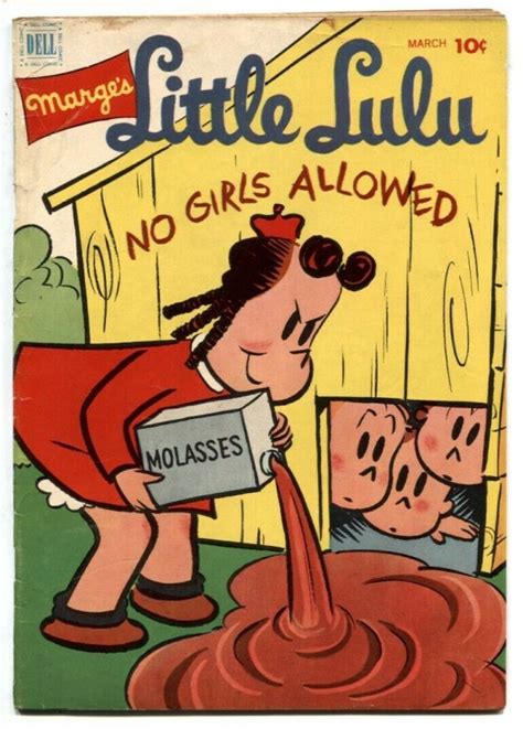 Marge S Little Lulu 45 1952 Tubby Skinny Dips Vg Comic Books Golden Age Dell Little