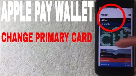 For cards, swipe to the bottom fo the screen at tap remove this card. How To Change Primary Default Credit Card On Apple Pay Wallet 🔴 - YouTube