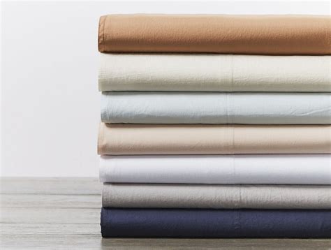 Pewter Organic Crinkled Percale Sheet Sets By Coyuchi Are Their Softest