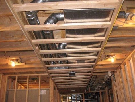 Duct Work Covering 1000 In 2020 Diy Basement Basement Remodeling