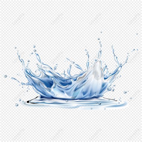 Water Splash Vector Impact Waterdrop Water Free Png And Clipart Image For Free Download