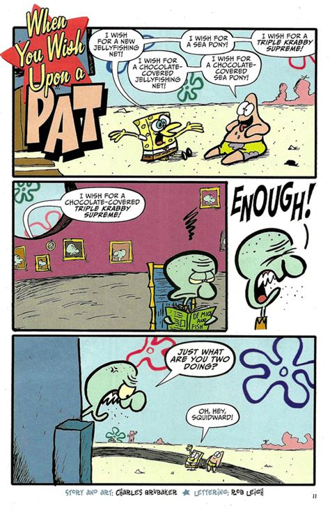 Spongebob Comic Strips