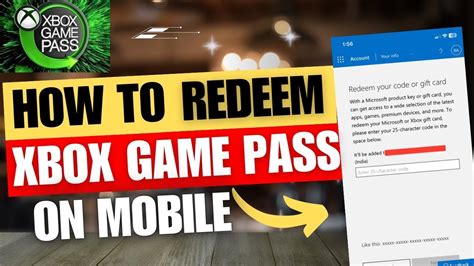 How To Redeem Xbox Game Pass Ultimate Codes On Mobile Xboxgamepass
