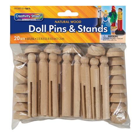 Creativity Street® Doll Pins With Stands Creativity Street