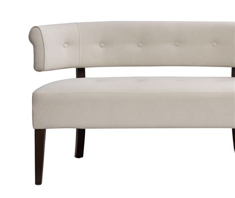 Jared Tufted Bench Settee Sky Neutral Jennifer Taylor Home
