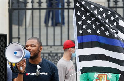 pro police black lives matter protestors meet outside massachusetts state house boston herald