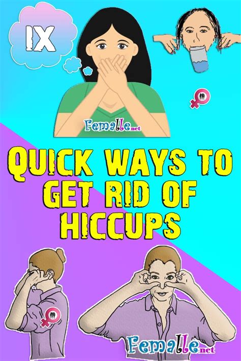 Quick Ways To Get Rid Of Hiccups Get Rid Of Hiccups Hiccup Remedies