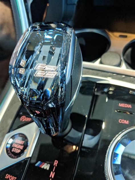 I Present To You The Enchanting Crystal Shift Knob Of The 8 Series Bmw