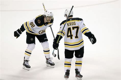 Torey Krugs Overtime Goal Delivers A Statement Victory For The Bruins