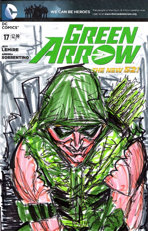 New 52 Green Arrow Cover Vii By Joselrodriguesart On Deviantart
