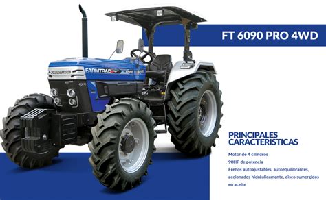 Tractor 6090 Pro 4wd Farmtrac Argentinafarmtrac Argentina