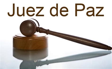 ¿qué Tipos De Casos Conocen Los Jueces De Paz Kelia Álvarez López