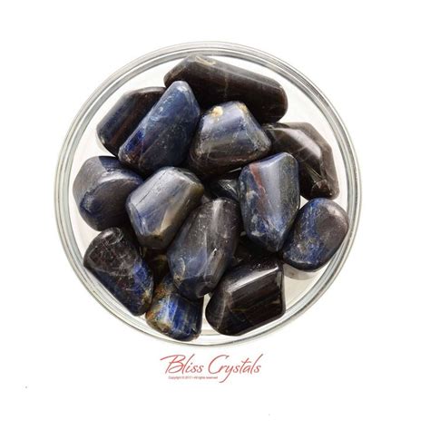 Rare 1 Large Blue Sapphire Tumbled Stone Corundum Natural Etsy