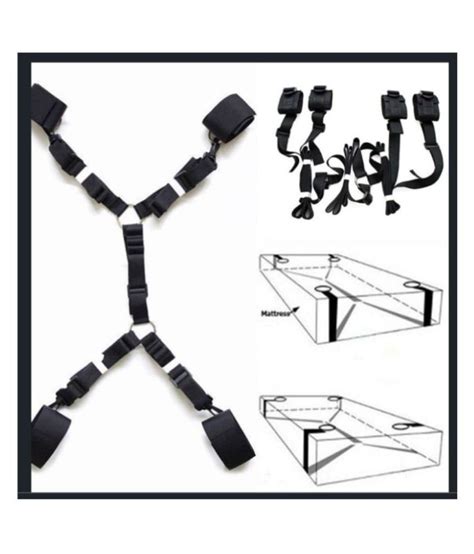Bed Bondage Restraints Bsdm Kit Belt Tie Hand And Legs Set Sexual For Couple Fun Buy Bed