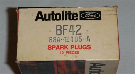 Buy 8 Ford Autolite Spark Plugs Bf 42 In Topeka Kansas Us For Us 1500