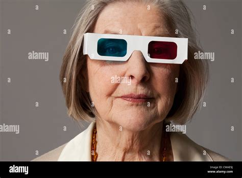 Old Woman Wearing Glasses Hi Res Stock Photography And Images Alamy