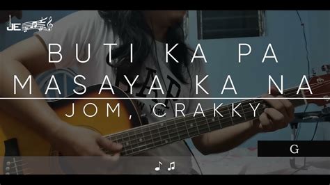 Jom Crakky Buti Ka Pa Masaya Ka Na Guitar Chords Youtube