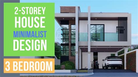 2 Storey House Design Minimalist Youtube
