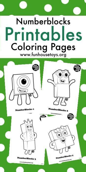 Numberblocks Printables Printables Free Kids Fun Printables For Kids