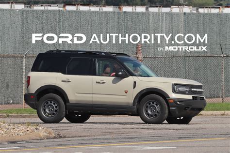2024 Ford Bronco Sport Ditches Four Colors