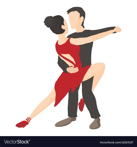 Tango Icon Cartoon Style Royalty Free Vector Image