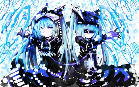 Over 40,000+ cool wallpapers to choose from. Cyber Miku Wallpaper and Background Image | 1680x1050 | ID ...