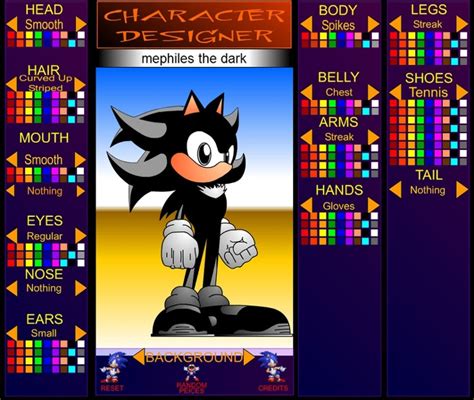 8 Photos Sonic The Hedgehog Fan Character Maker And