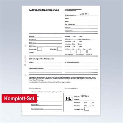 Bitte klicken sie auf die bilder oder links, um sich die. Formular "Auftrag-/Rädereinlagerung"