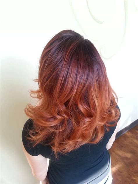 Beautiful Fall Colored Ombre Using Our New Color Line Original Mineral